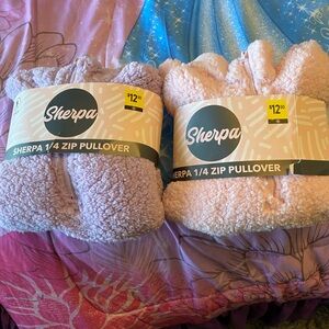 Girls 6/6x Sherpa fleece sweaters